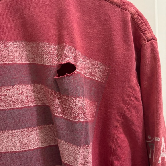 Affliction Live Fast Rock N Run Gladiator Red T Shirt Men’s Size XL Grunge Rock - Picture 6 of 8